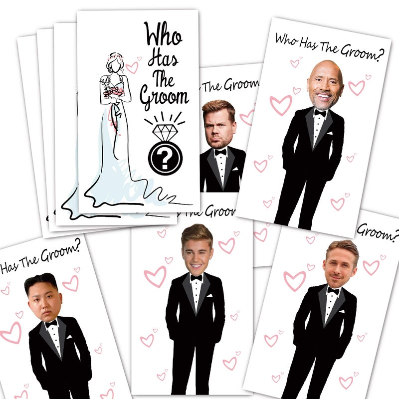 ukebobo Cute Bridal Shower Games - Scratch Off Bridal Shower Game.Funny Bachelorette Party Games - Who Has The Groom - 33 Sheets - Image 5